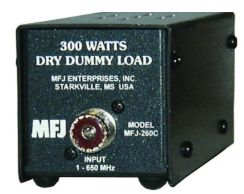 MFJ-260C DUMMY LOAD-300 WATT-0-650MHz